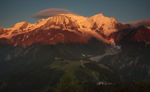Col de Voza to Mont Blanc